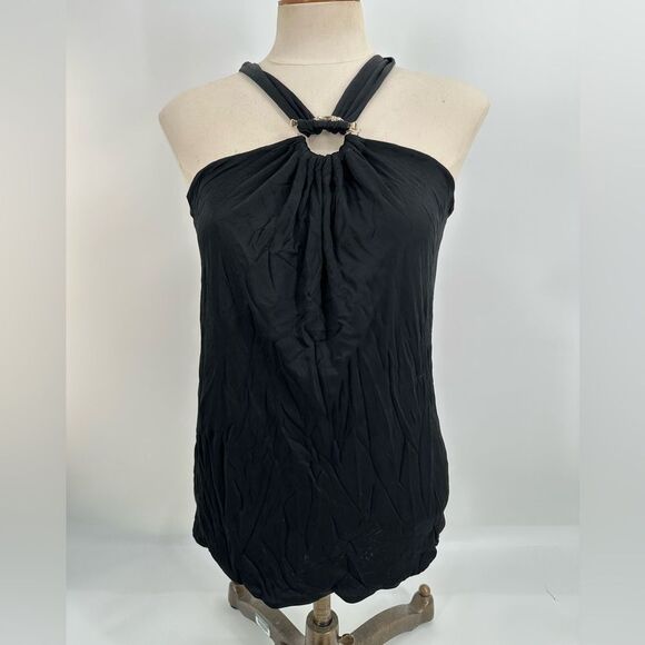 Gucci Black Halter Tank Top - Picture 1 of 9